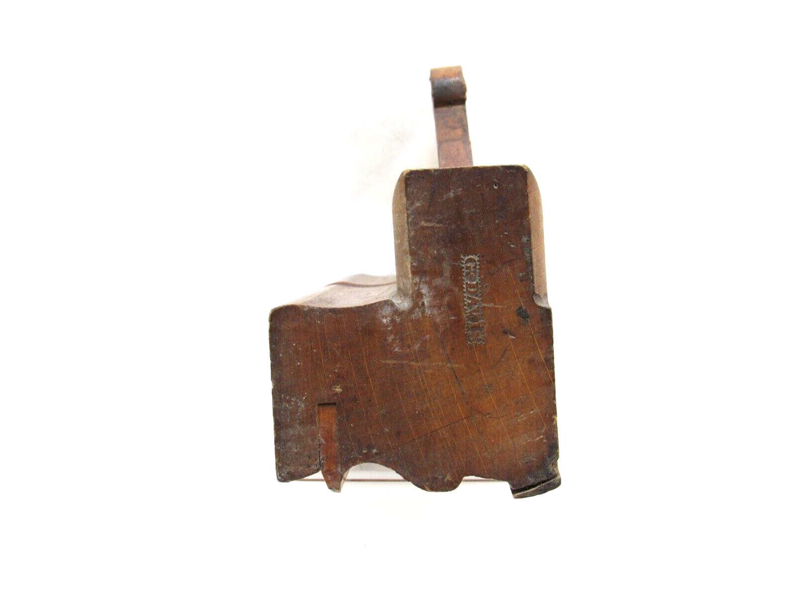 DD WONDERFUL WIDE COMPLEX MOLDING PLANE MARKED G. DAVIS T12256