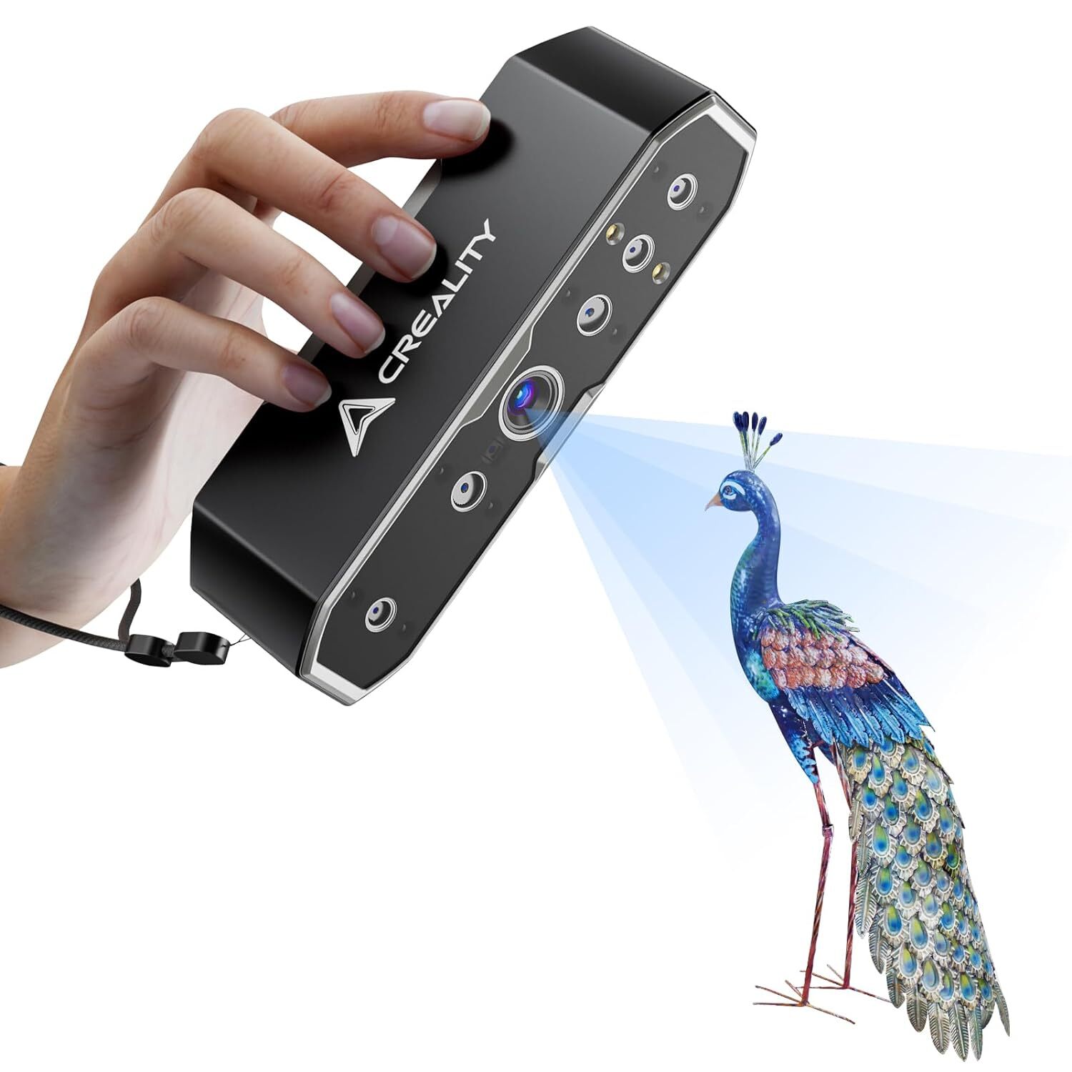 Creality CR-Scan Otter 3D Scanner for 3D Printing w Four Lens Stereo Vision T6I2