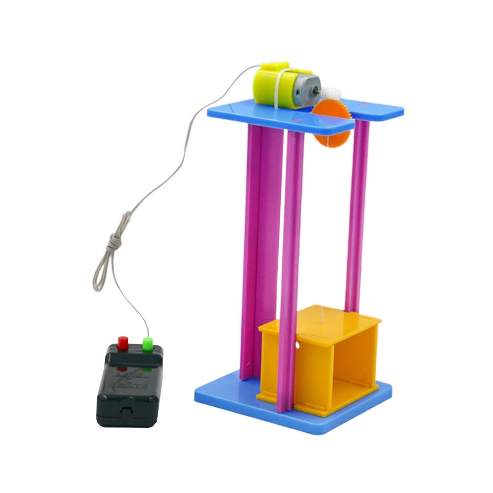 DIY Elevator Toy Teaching Aids DIY Interactive Toy Durable