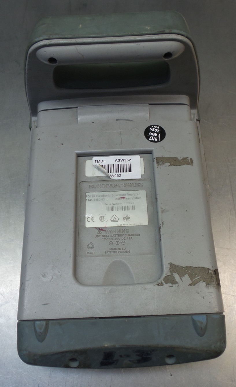 Rohde & Schwarz FSH3 Handheld Spectrum Analyzer | Untested