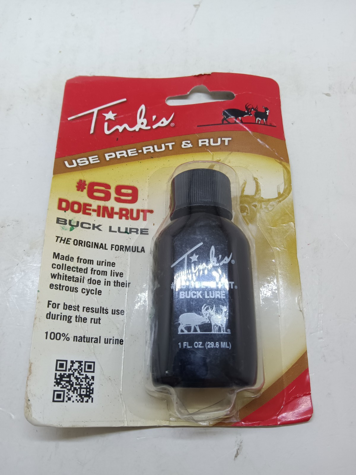 Tink's #69 W6366 Doe-in-Rut Deer Urine Buck Lure - 1 Fl Oz