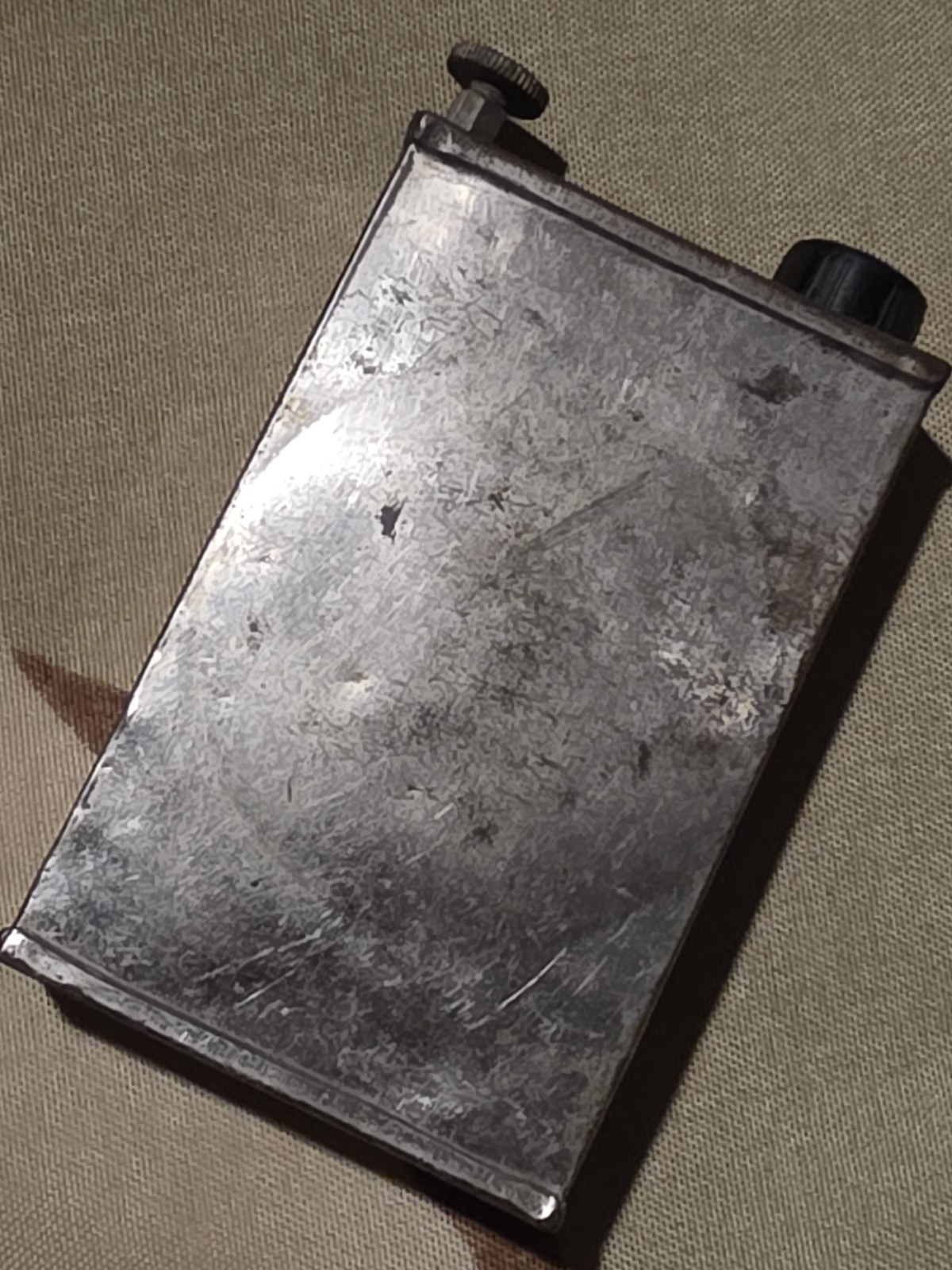 WW II AIR CORPS U.S. ARMY Chemical Container By MIRAX CHEMICAL PRODUCT CORP