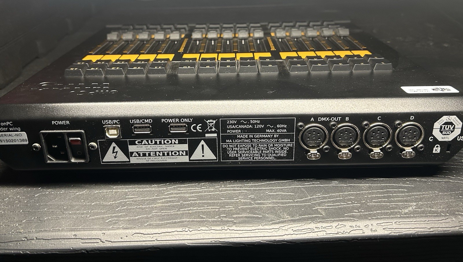 GrandMA2 onPC Command Wing and Fader Wing + Dust Covers