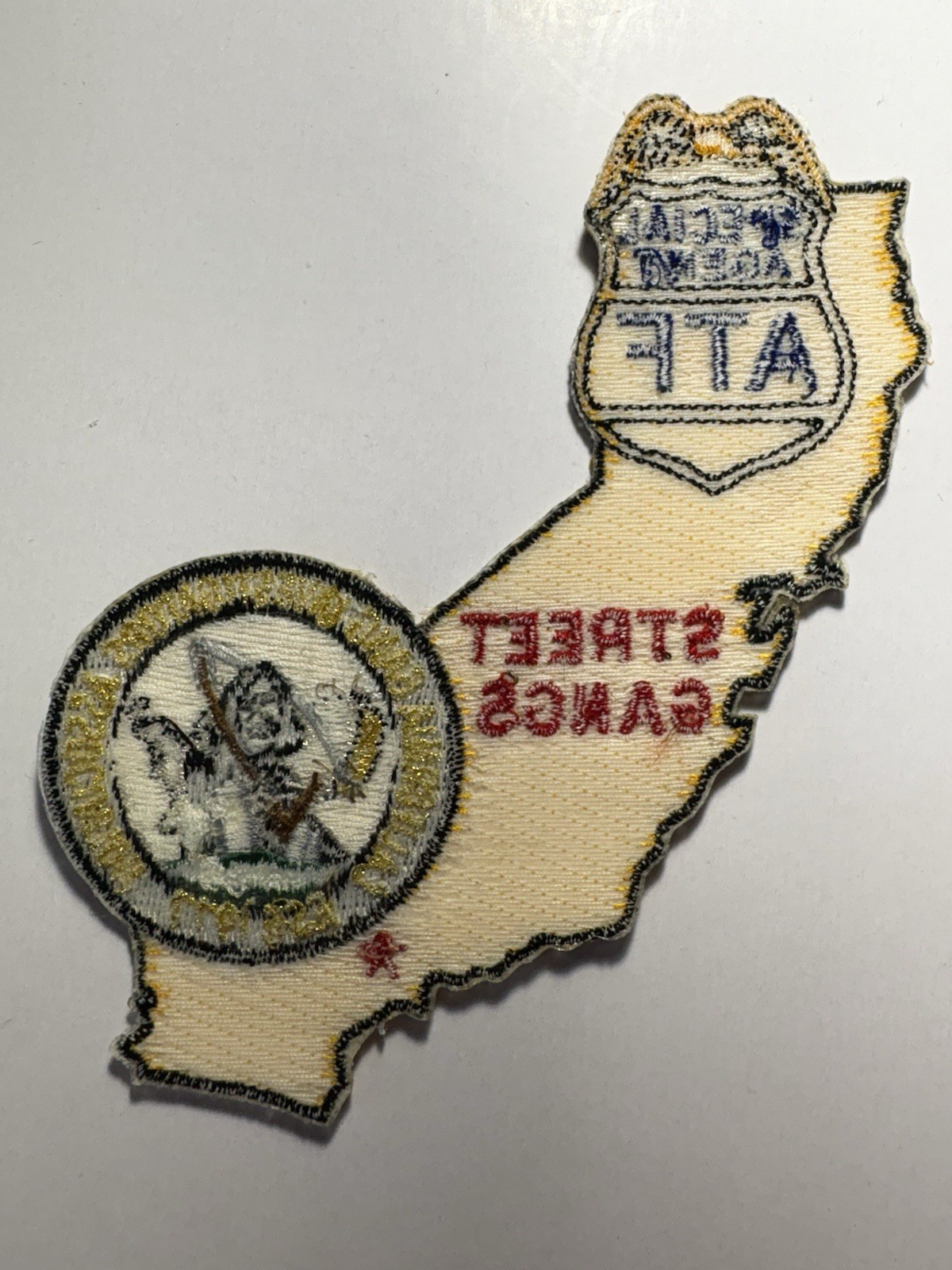 ATF California Street Gangs Association Patch