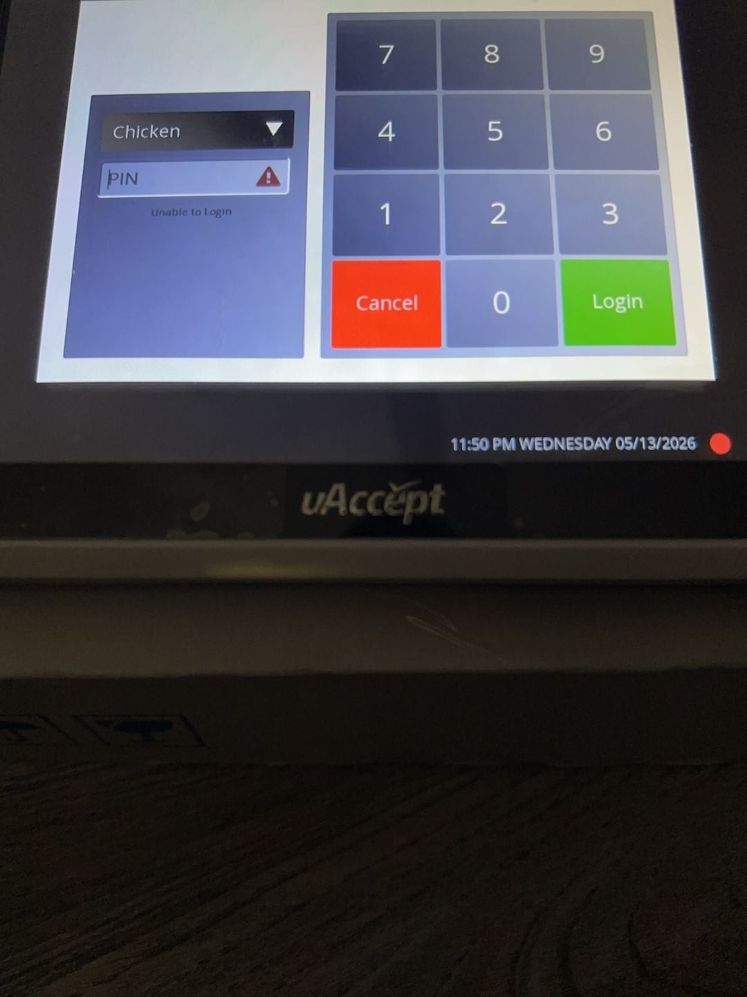 uAccept MB2000 Cloud Connected Point of Sale System