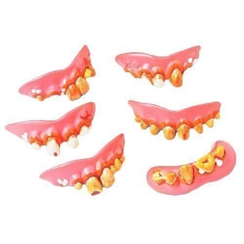 Fool your friends with these fake dopey teeth. Great addition to your party favo