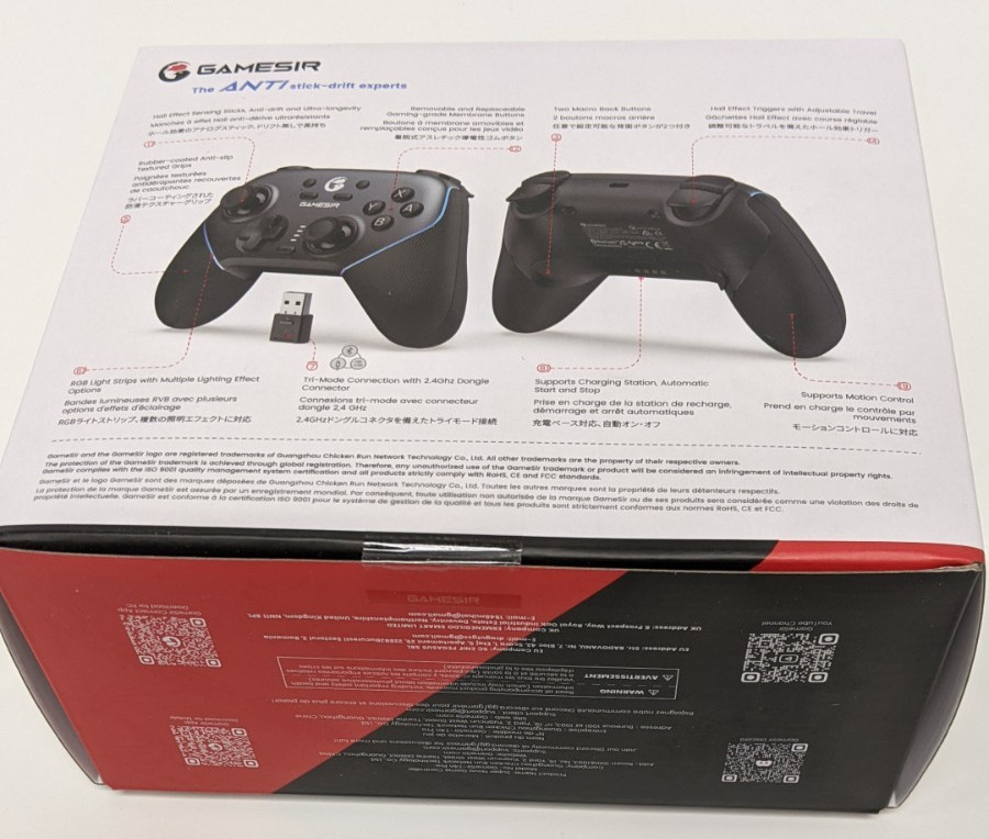 GameSir Super Nova Wireless Controller PC Switch 2 Android w/Charging Dock New