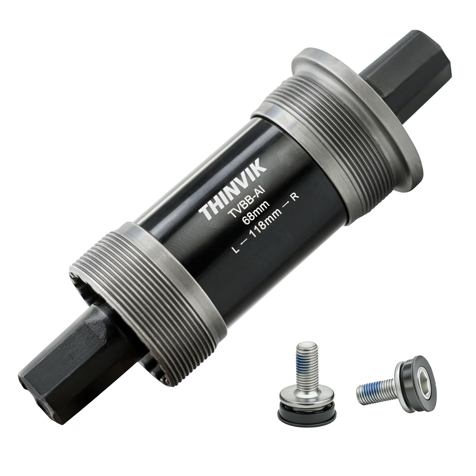 Square Tapered Bottom Bracket - 68mm English BSA Compatible with Shimano BB-U...