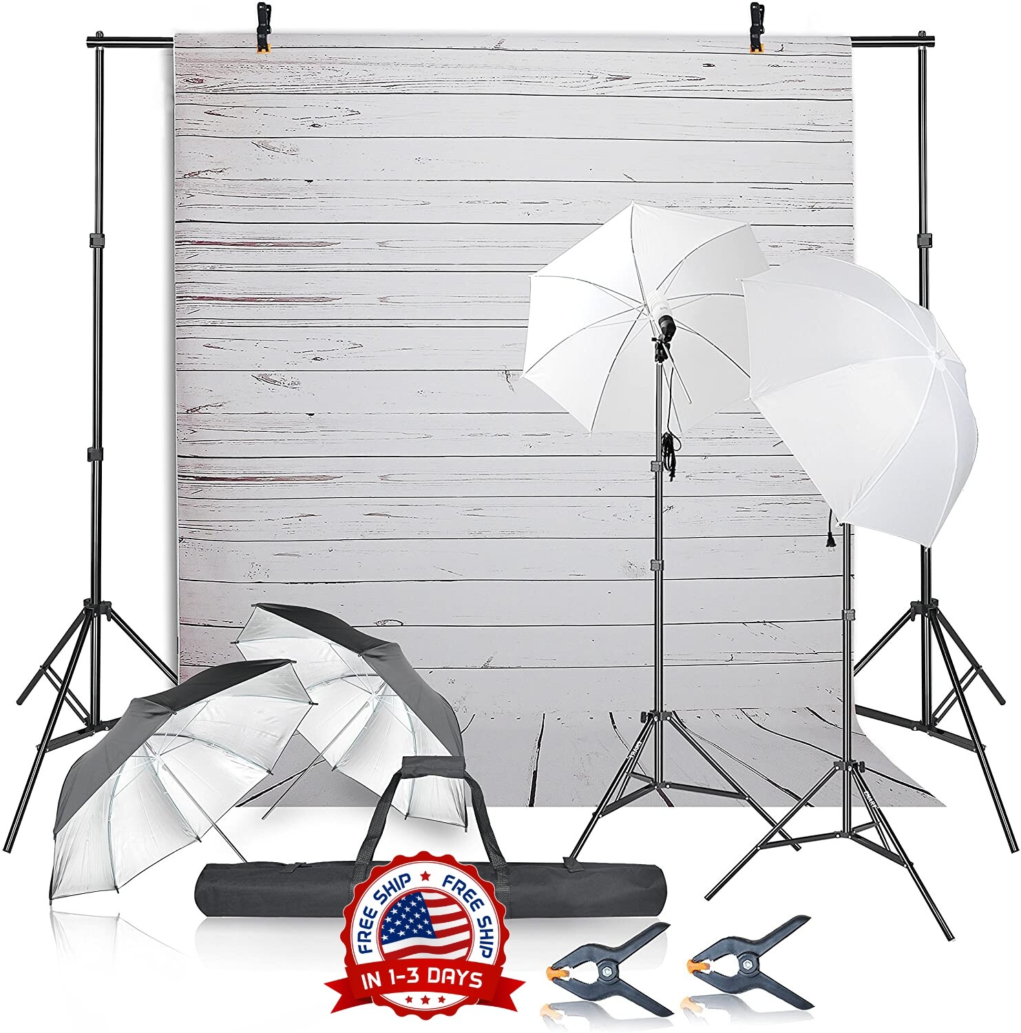 Estudio Fotografico Foto Portatil Lights Lampara Luces Kit De Fotografia Photo