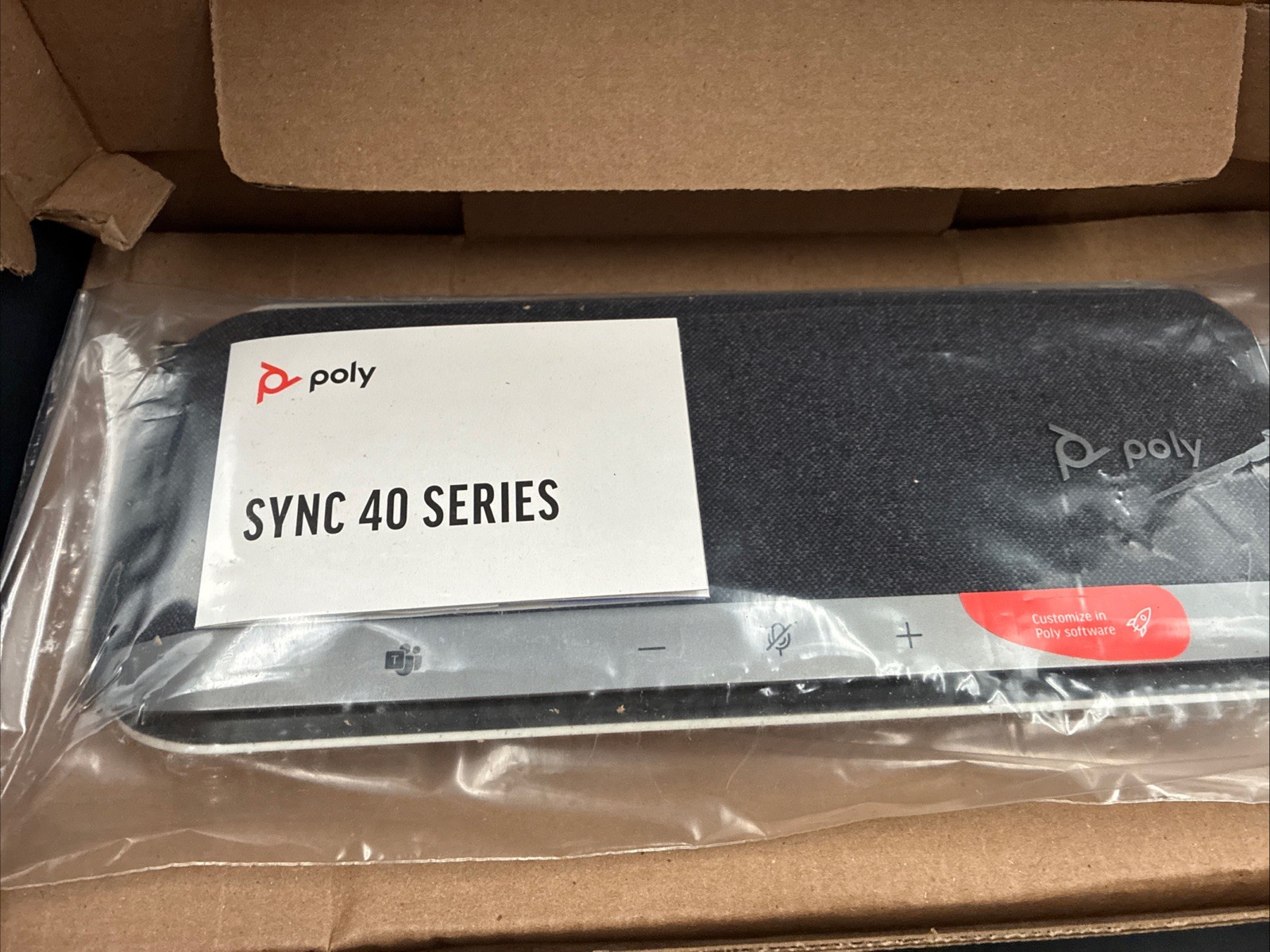 Poly Sync 40 Microsoft Teams Certified Speakerphone