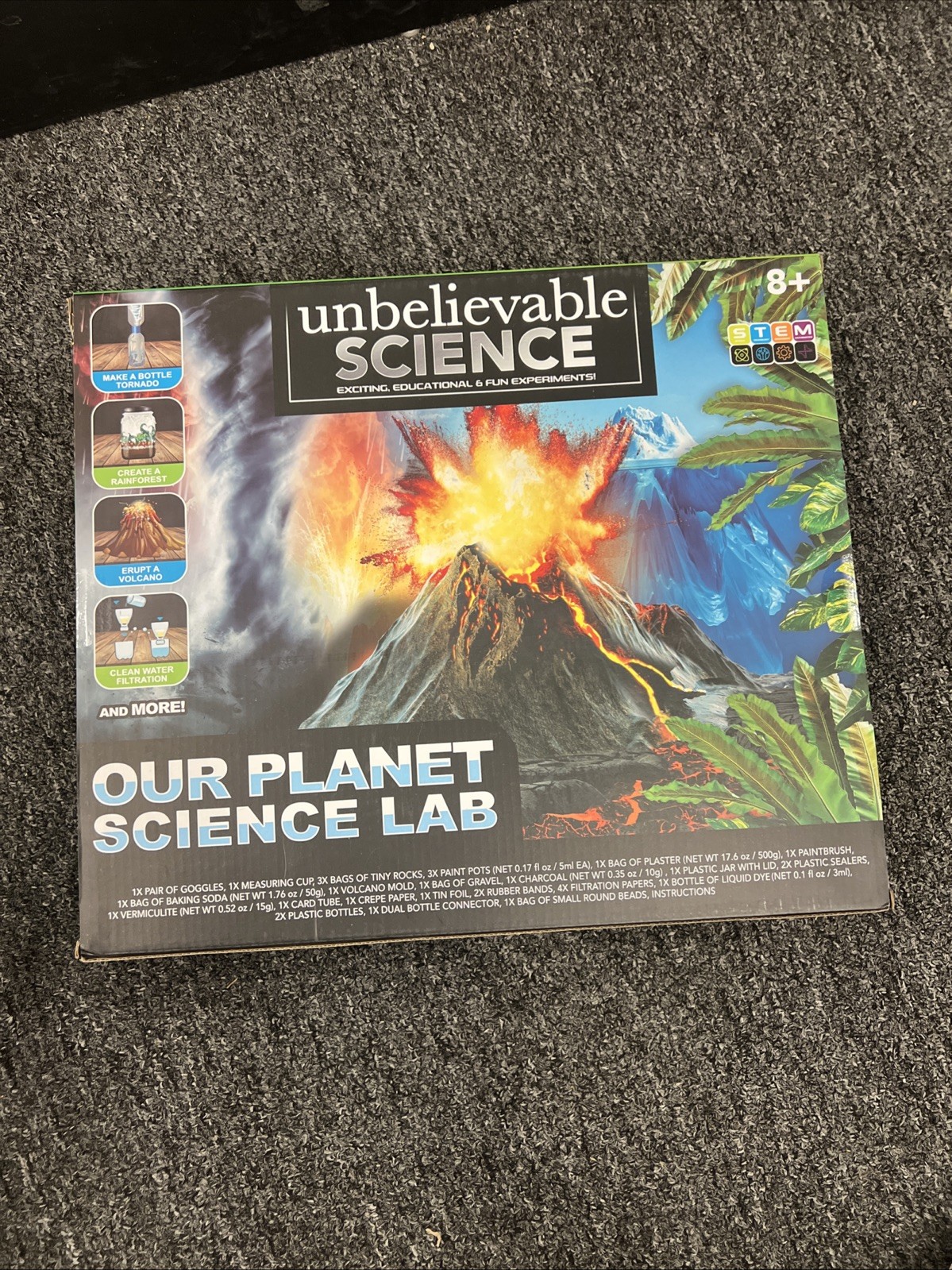 Kids Science Experiment Unbelievable Science Lab Educational Children’s Ages 8+