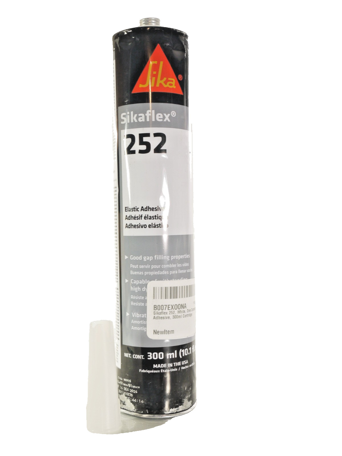 Sikaflex 252 White 10oz Cartridge  SEALED
