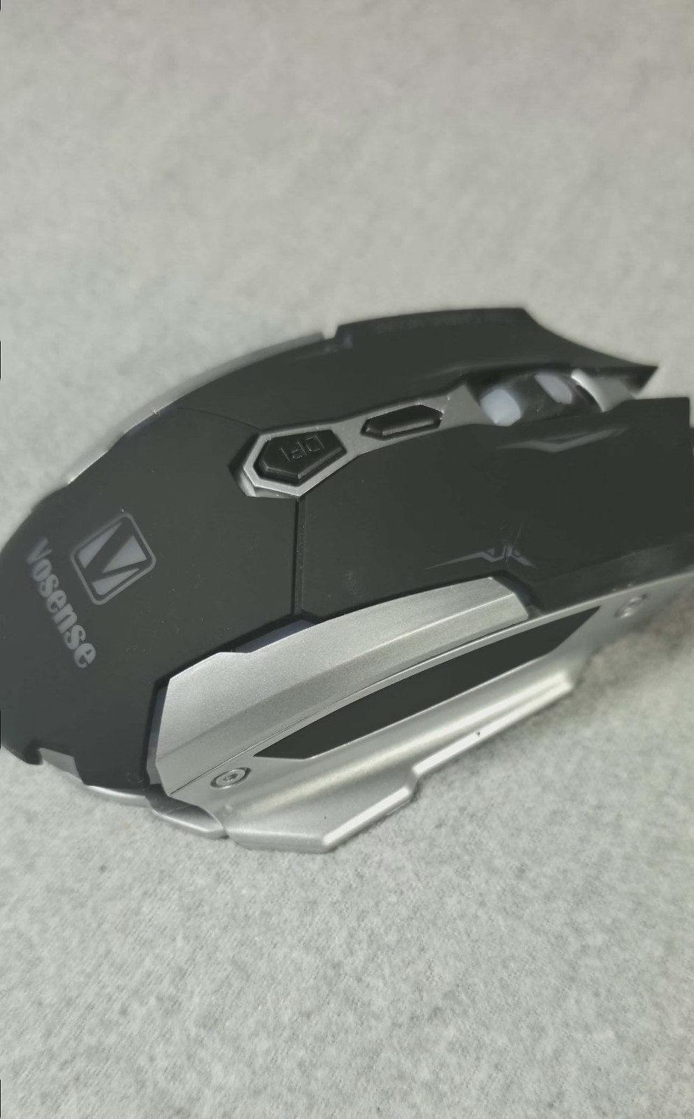 Vosense LED Gaming Mouse Model CL-15 7 Button- 4 Stage Adjustable DPI USB Plug