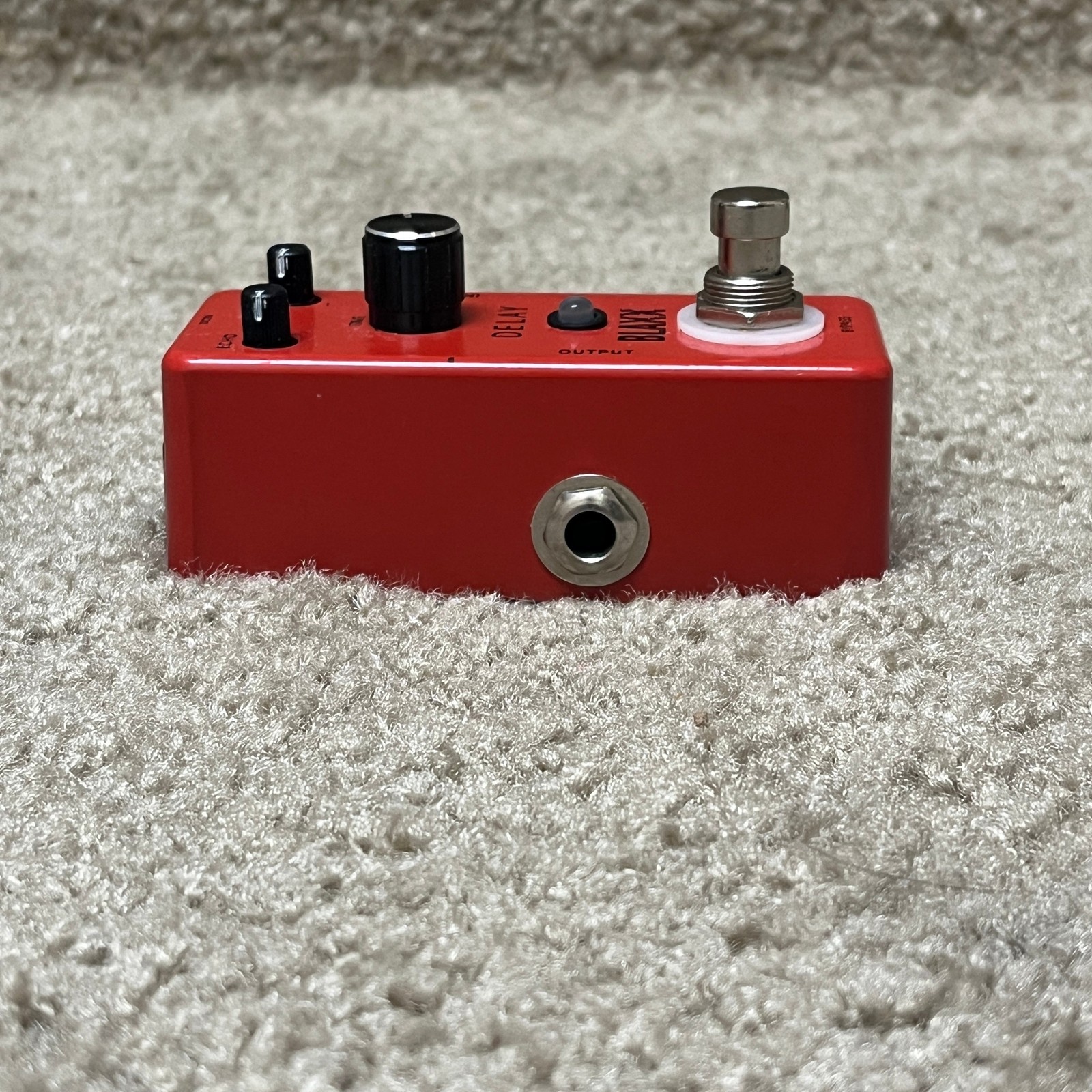 Blaxx Delay Pedal Red Mini