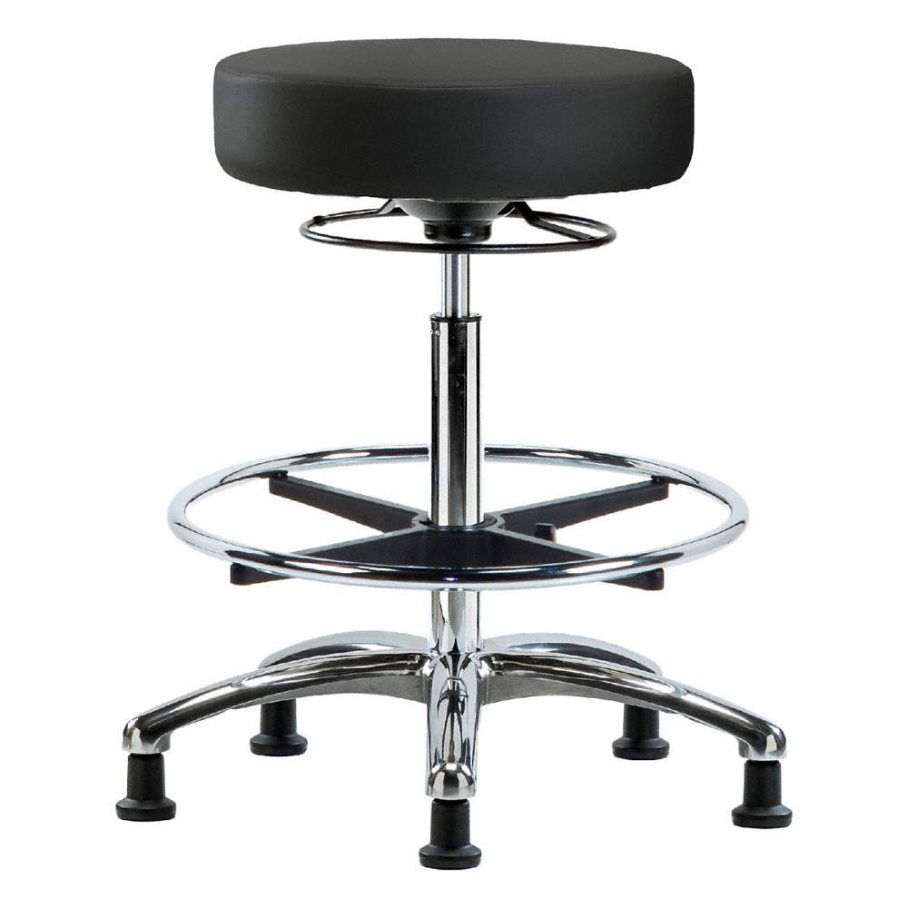 GRAINGER APPROVED  Backless Pneumatic Stool,17" W 356C94