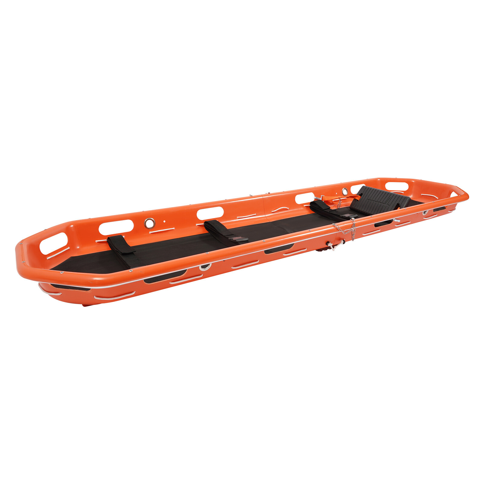 Rescue Basket Stretcher 270kg/595.25lbs Basket Emergency Stretcher w/ Lift Sling