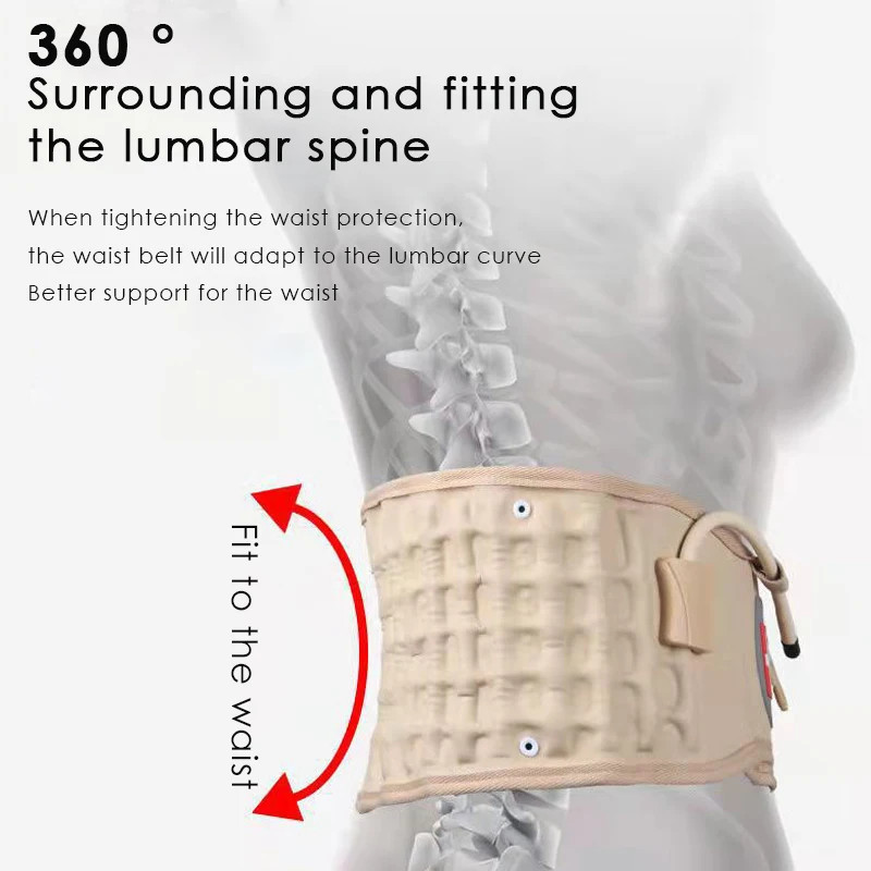 2025 New Dr Ho's Decompression Belt Back Brace Lumbar Support Extender Belt