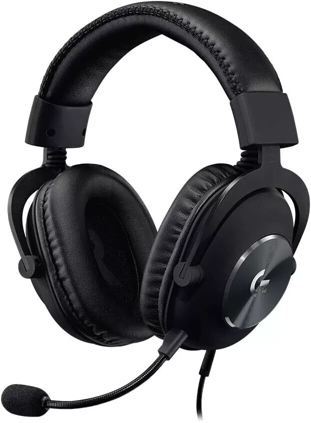 Logitech G Pro X Wired Gaming Headset with Blue Voice Technology 981-000817