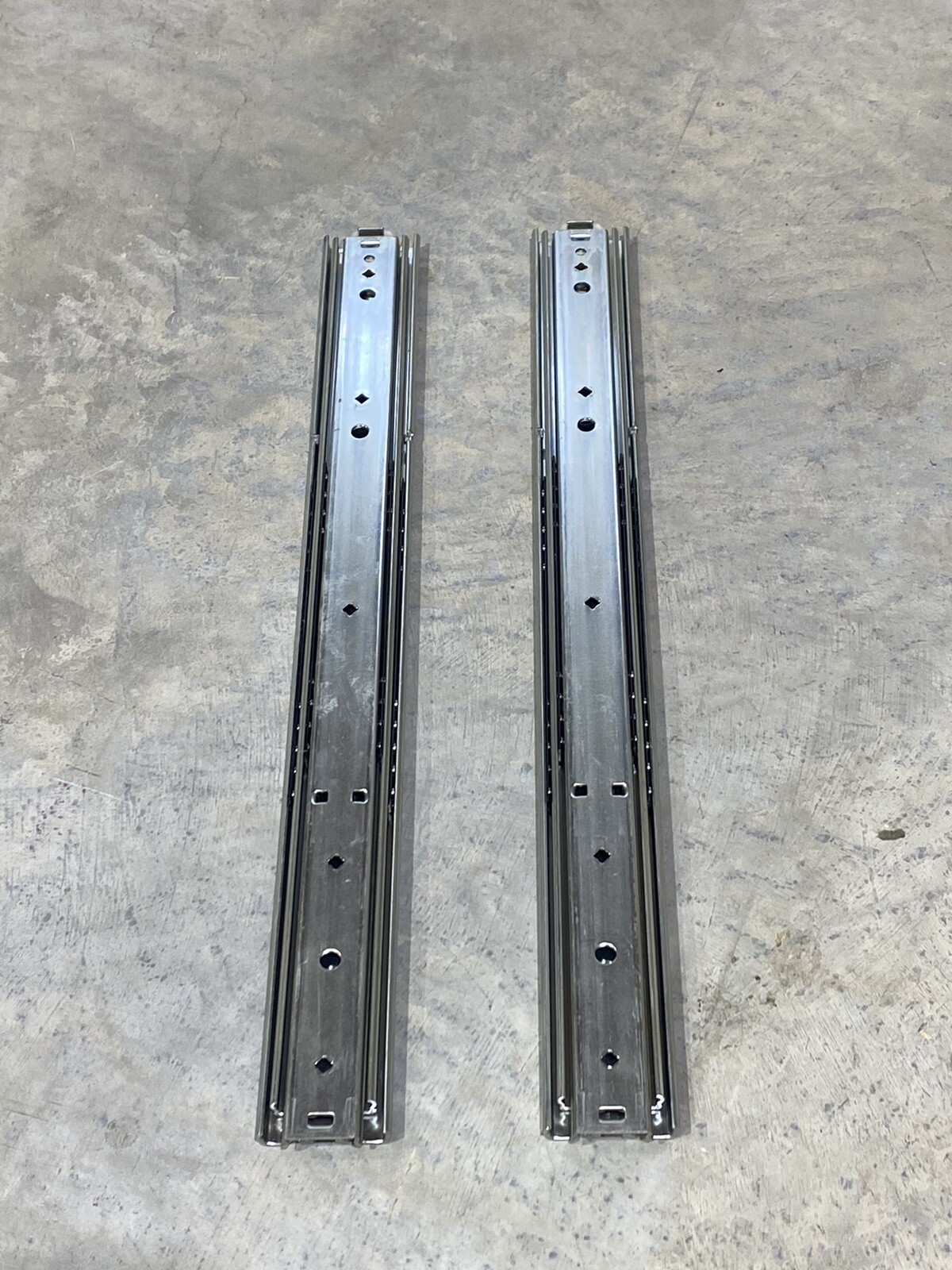 22" Heavy Duty Slide Assembly Zinc Travel Steel Drawer Slides ( Pair ) New