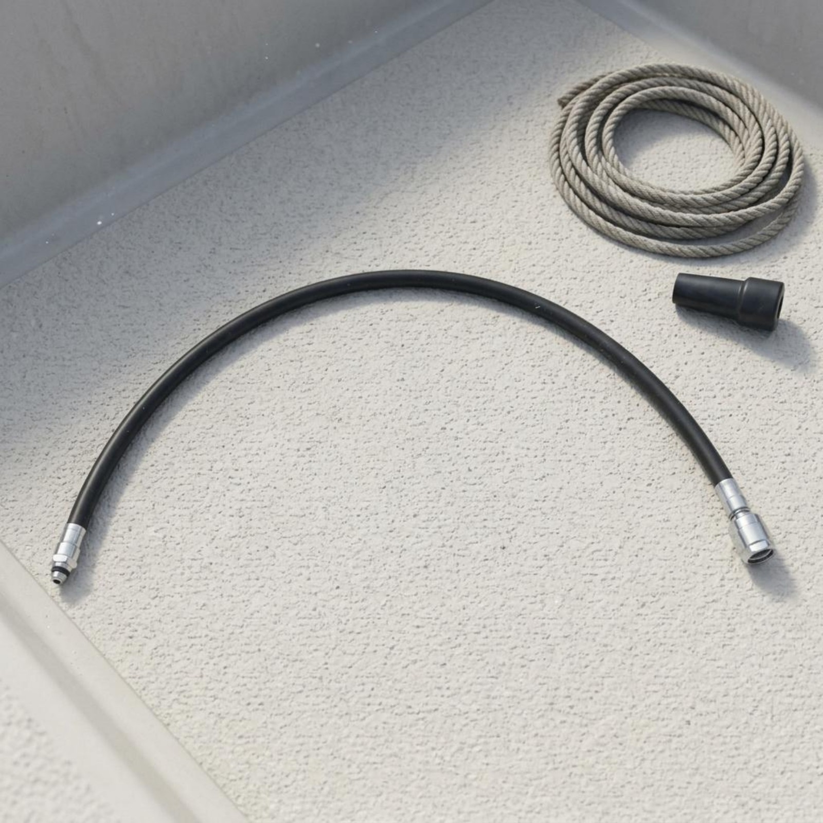 Low-Pressure Dive Hose Rubber Rotating Breathing Control Hose Copper