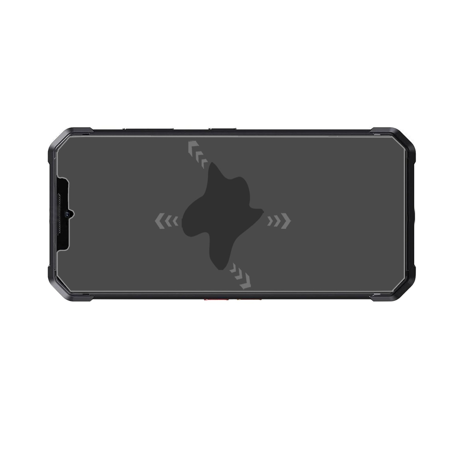 Mr.Shield Screen Protector compatible with FOSSIBOT F106 PRO [Tempered clear