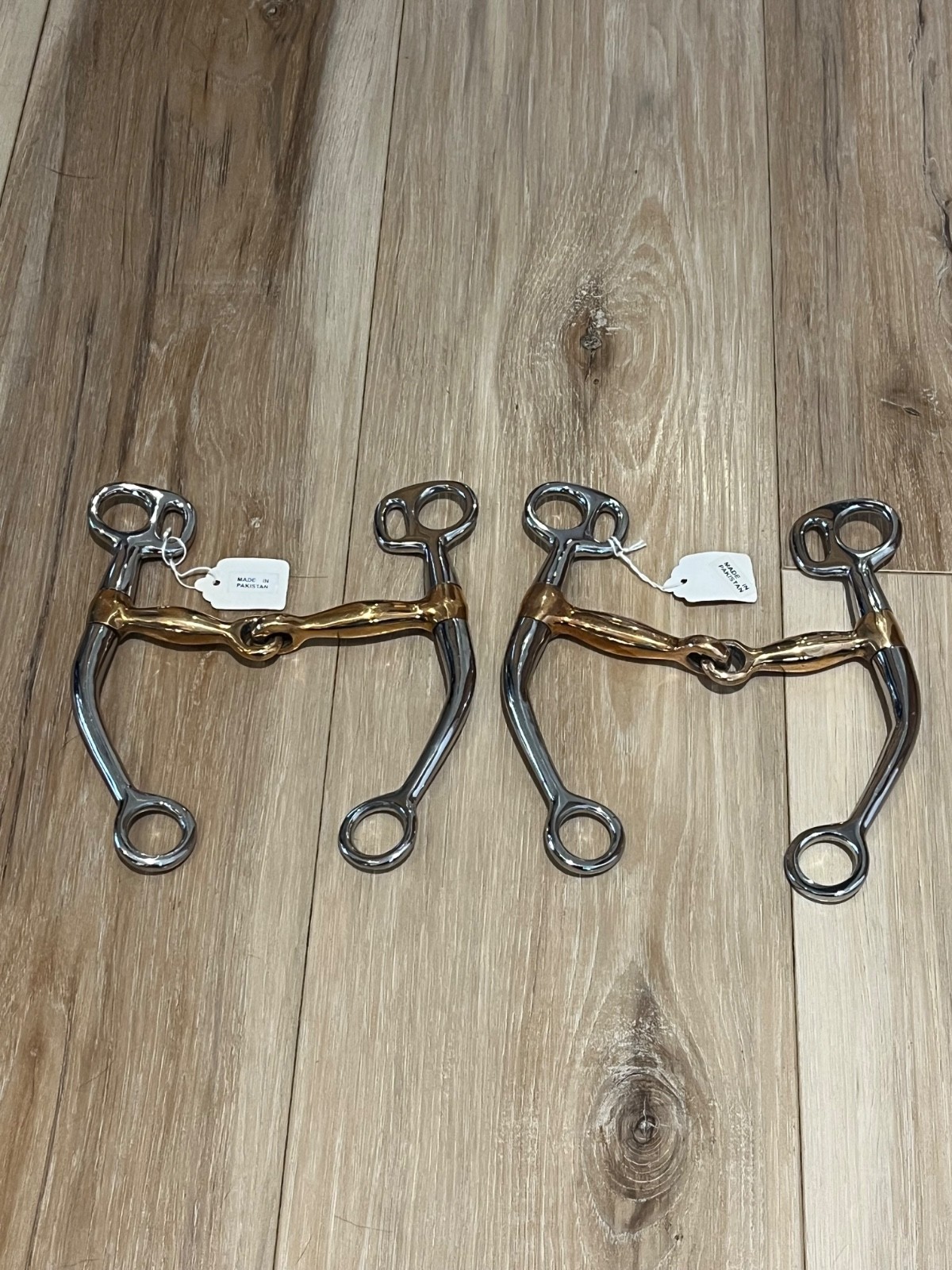 Tom Thumb Western Horse Bit 5” Copper Mouth Set of 2 BRAND NEW CONDITION