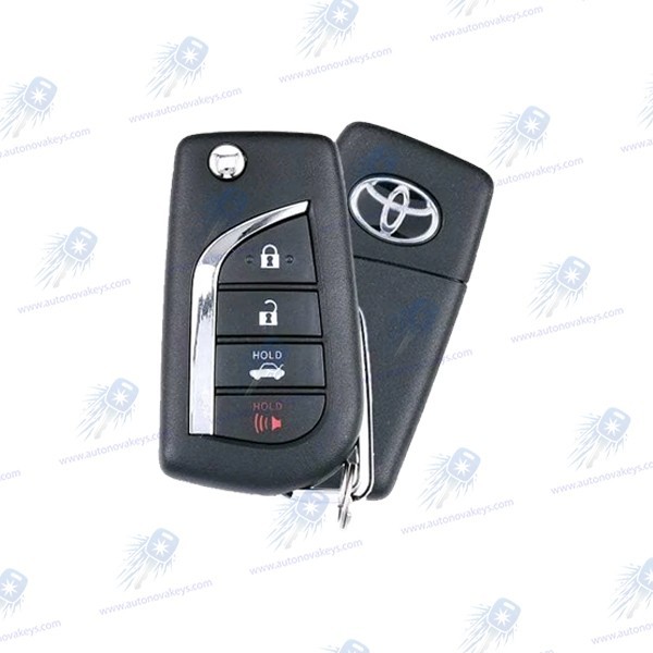 2018 - 2026 Toyota Camry Corolla Remote Flip Key 4B Trunk / HYQ12BFB , HYQ12BGF