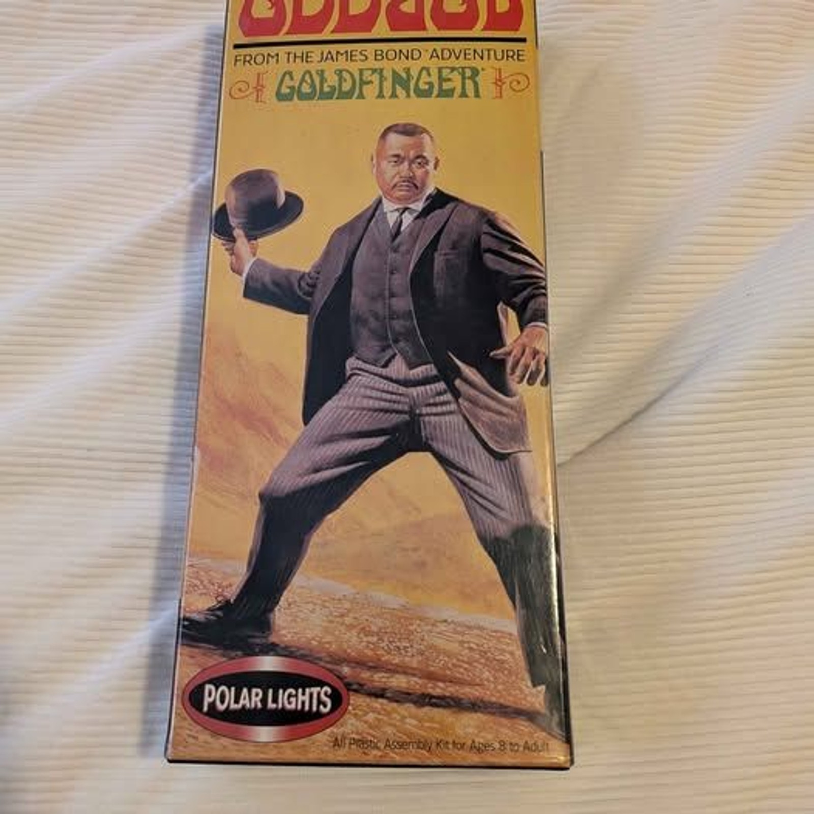 Vintage Odd Job Goldfinger Model Kit 1999 New Sealed James Bond #5036 90s Retro