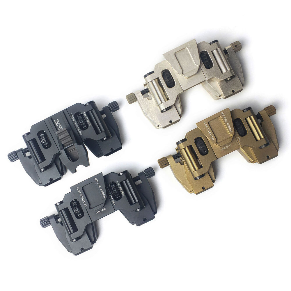 Dual Binocular Bridge Dovetail Helmet Mount For NVG PVS14 Night Vision Mount Arm