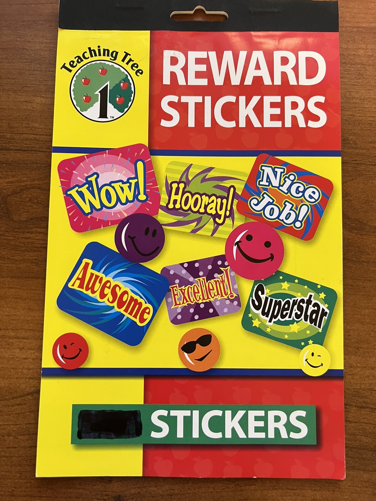 Teaching Tree Reward Stickers 4 Sheets 3 Themes 462 Pieces Student Awards NEW