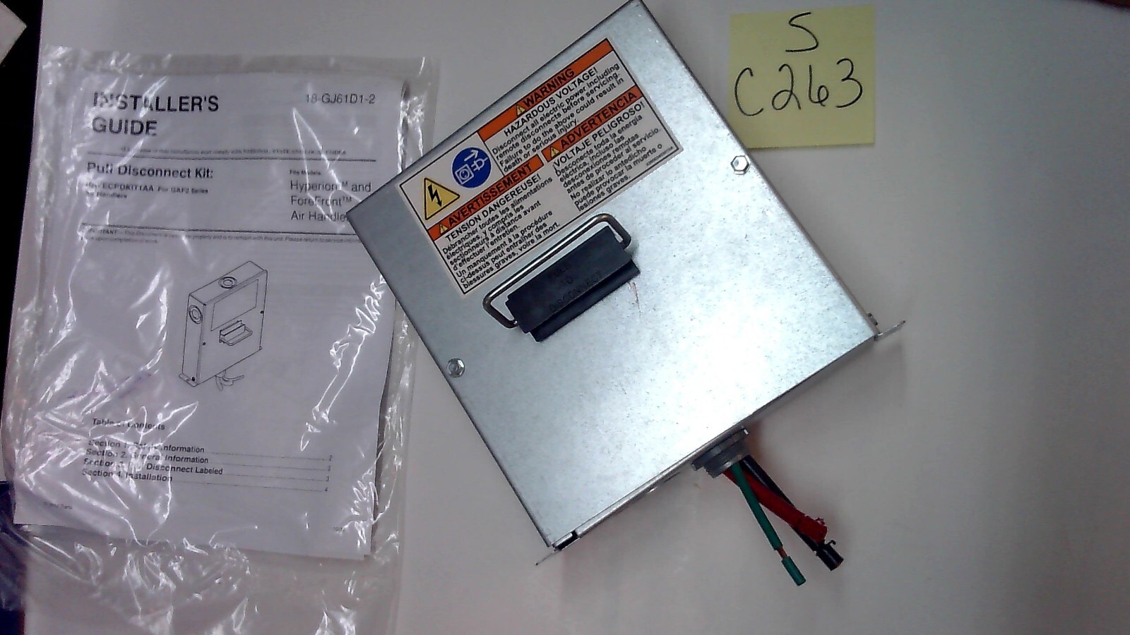 BAYECPDKITIA COMPACT HEATER PULL DISCONNECT