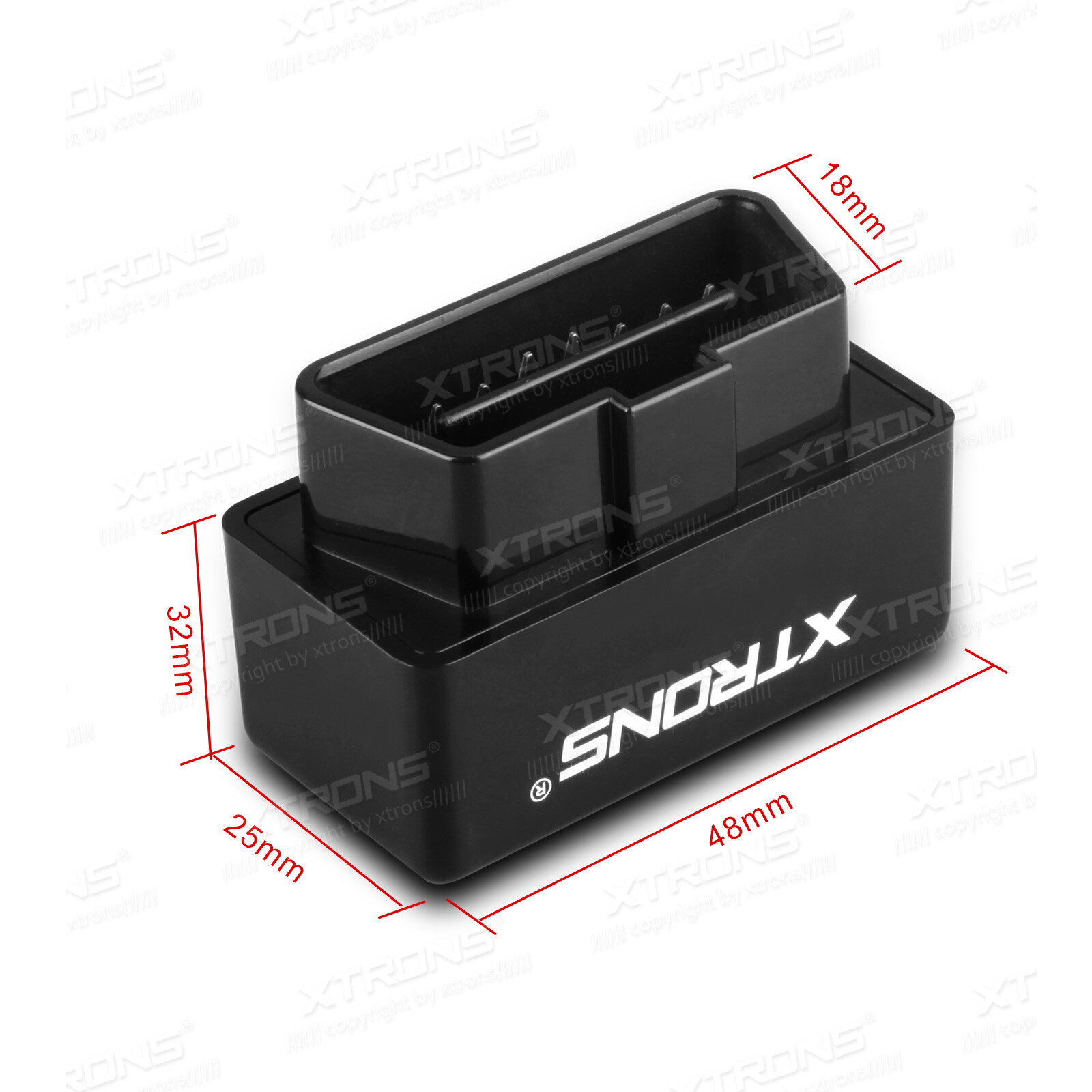 XTRONS OBD2 OBDII Scanner Bluetooth Scanning Tool Adapter for Android Car Stereo