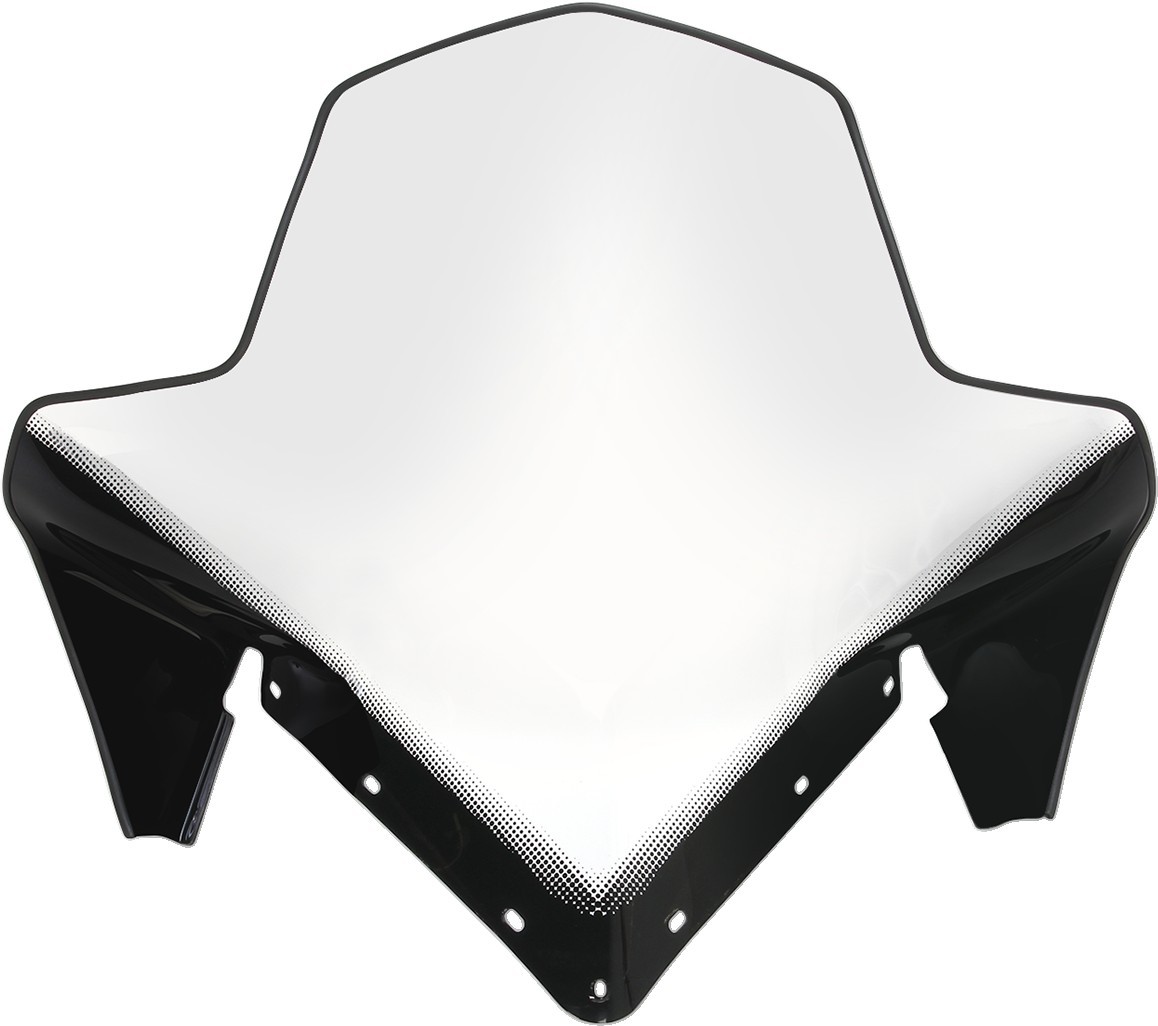 SNO Stuff Windshield High - 20in. Clear/Graphics #450-264-10
