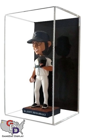 Acrylic Bobblehead Display Case Wall Mount UV Protectant MLB NFL NCAA NBA C NIB