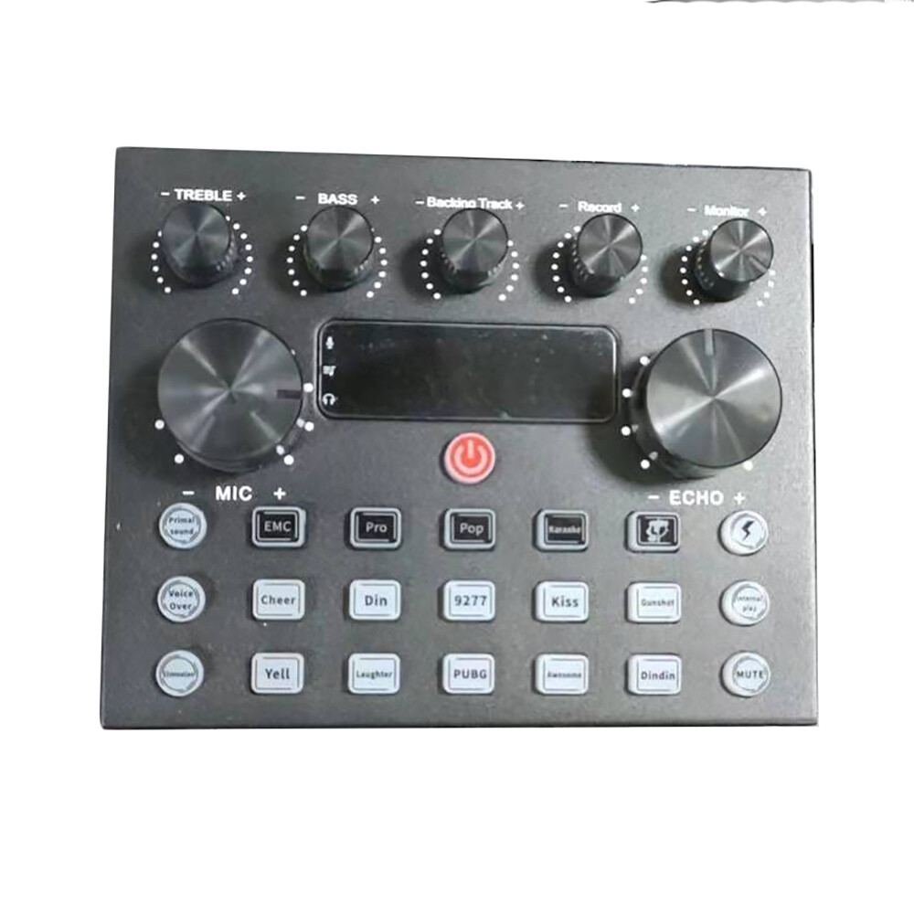 Mini Bluetooth Audio Music Mixer Sound Mixing Console Amplifier Studio