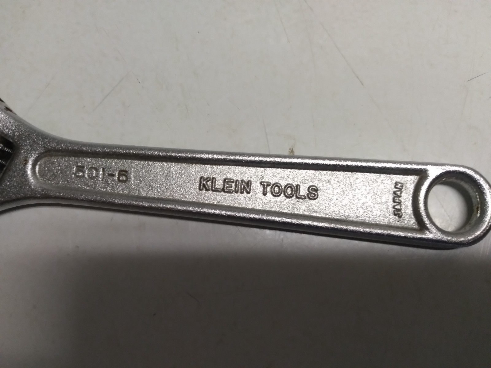 Klein Tools #501-6 Adjustable Wrench 6"