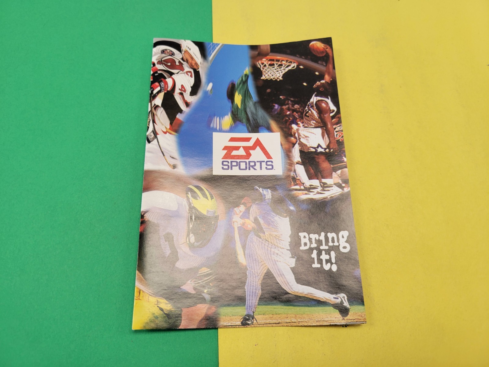 Sega EA Sports Bring It Insert