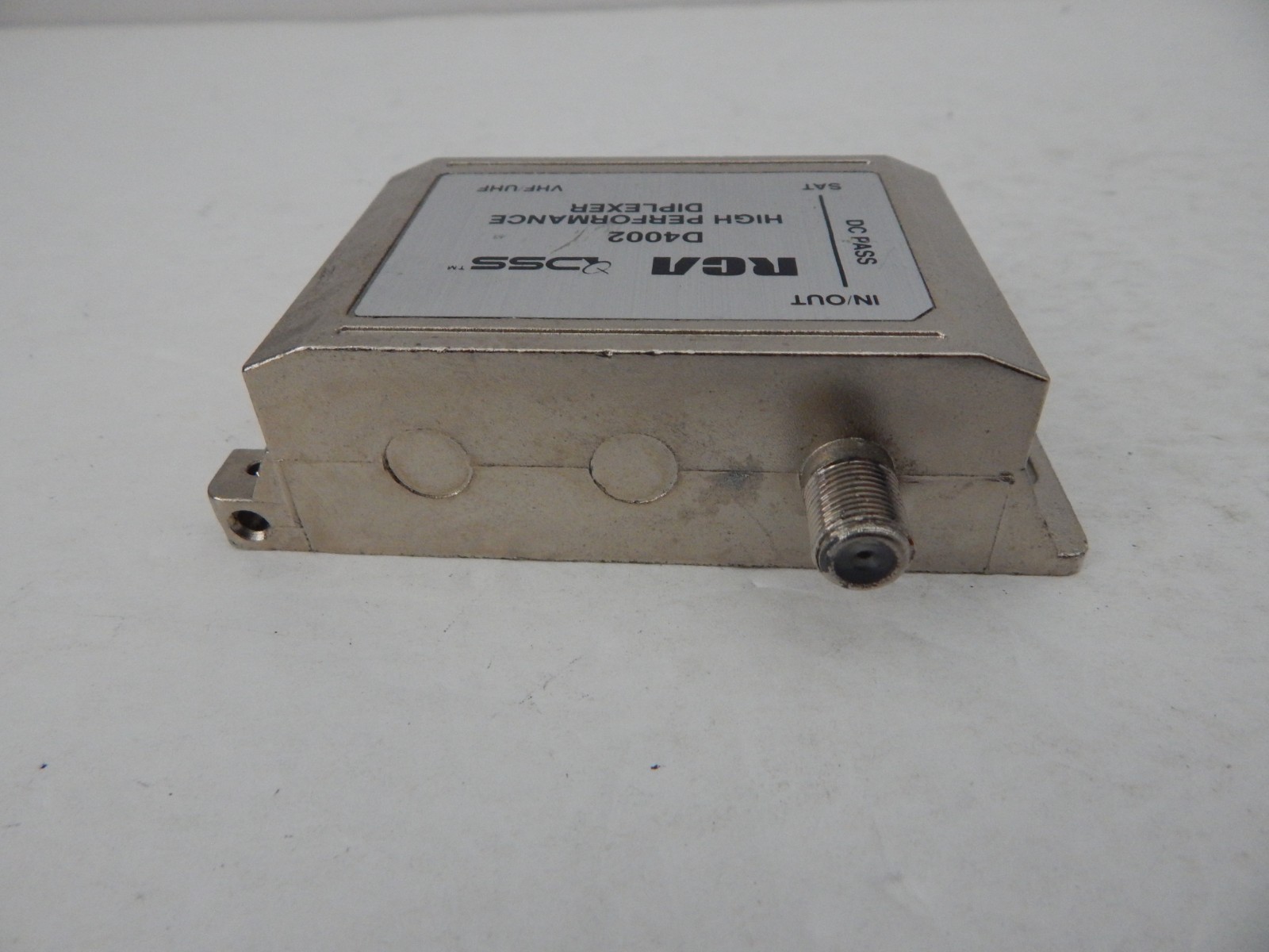 RCA D4002 High Performance Diplexer VHF UHF