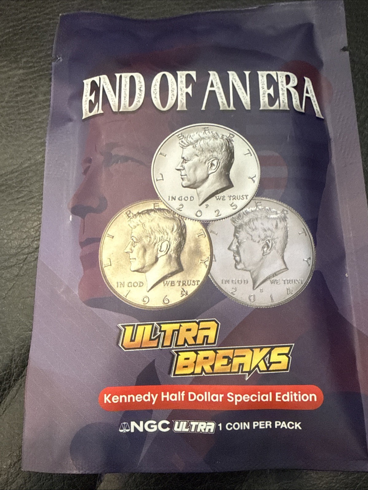 Ultrabreaks Kennedy Half  Dollar End of an Era NGC Mystery Pack - Sealed