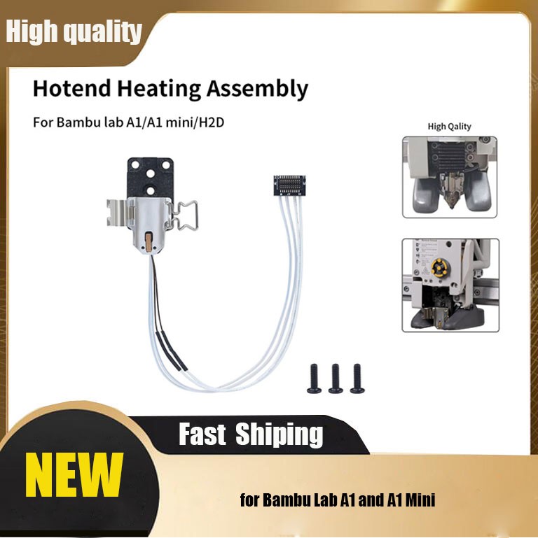 for Bambu Lab A1 & A1 Mini Hotend Assembly Replacement 3D Printer HAU