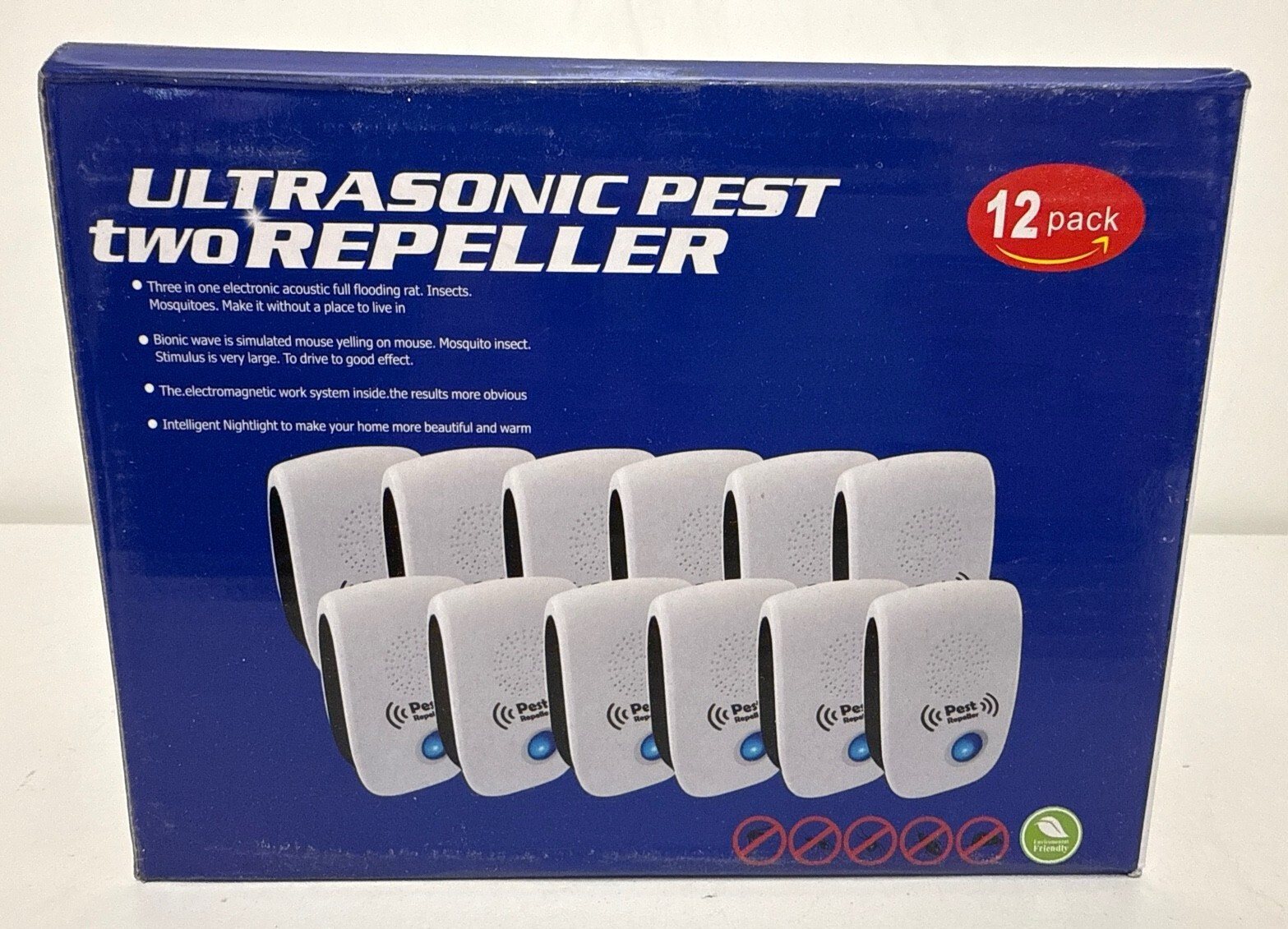 Ultrasonic Pest Two Repeller 12 Pack - FREE SHIPPING
