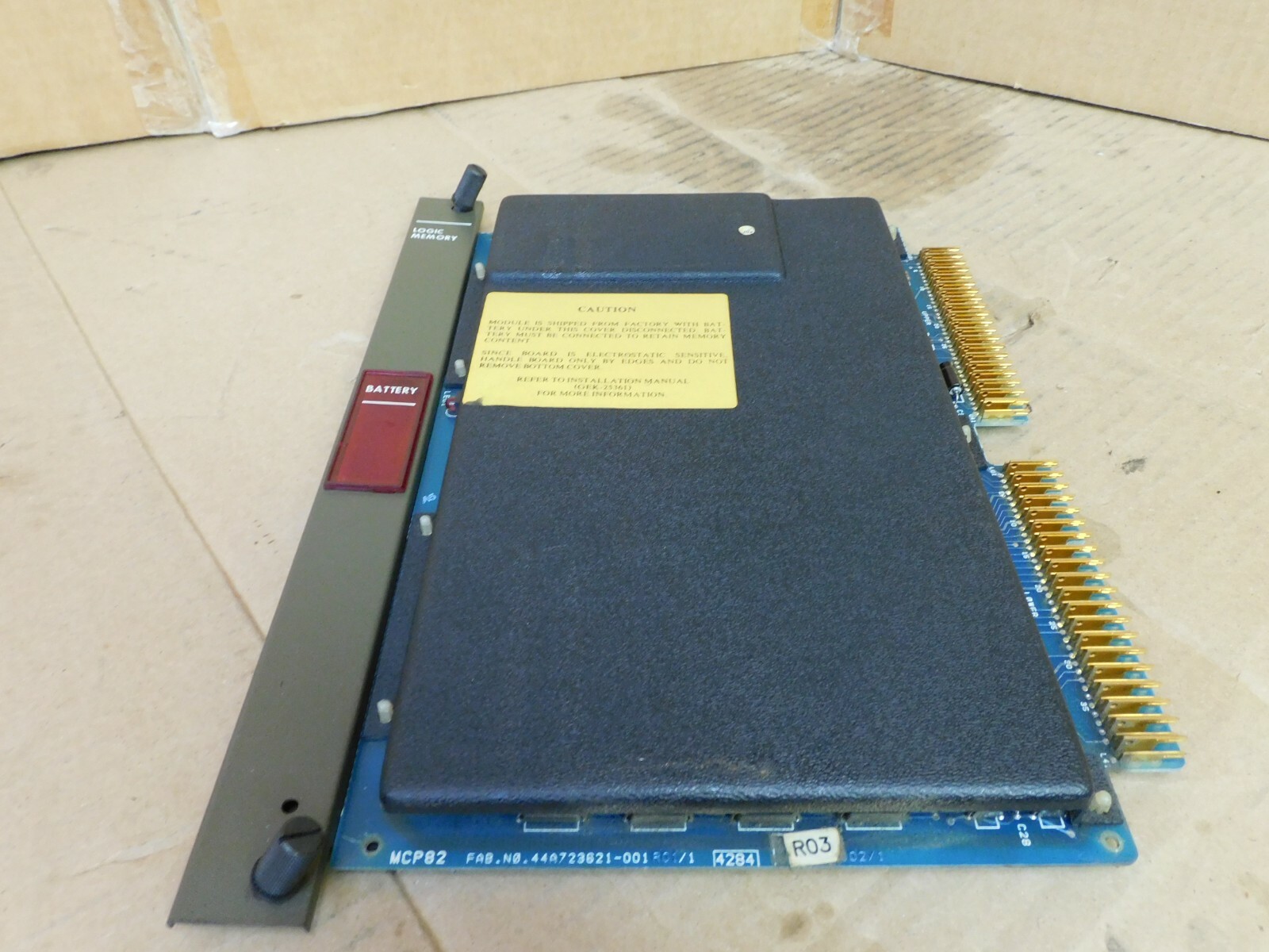 GE FANUC CMOS MEMORY CIRCUIT BOARD PLC CARD MODULE 8K IC600CM548A 44A717594-G01