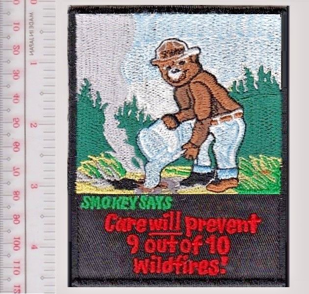 Smokey Bear Says Care Will Prevent 9 out of 10 Forest Fire This was NO TARIFF