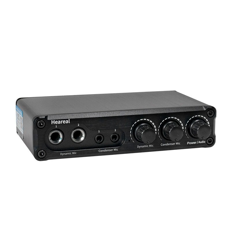 Microphone Amplifier MC/Condenser Microphone Multi-channel In Reverb Heareal H3