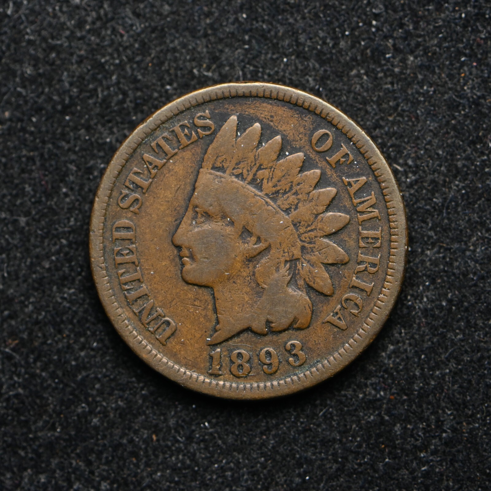1893 Indian Head Cent (ab3103)