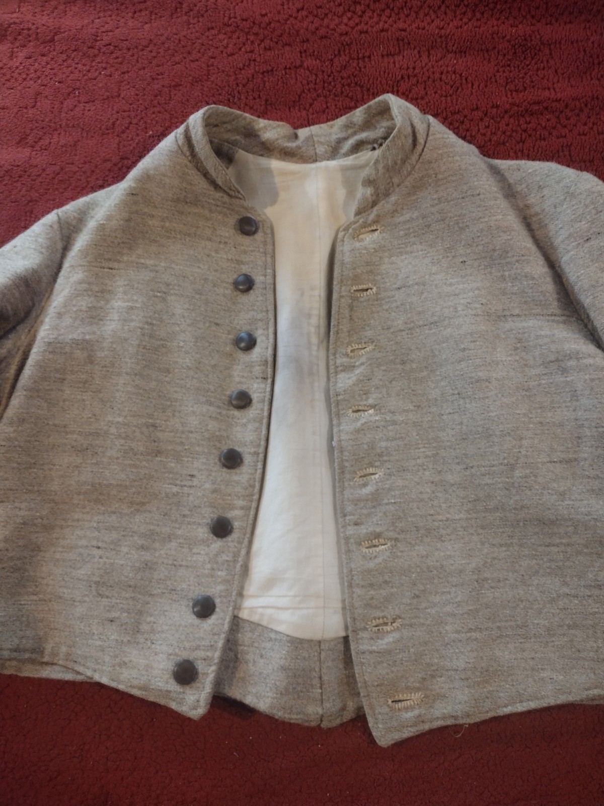 Civil War Confederate Reproduction Shell Jacket