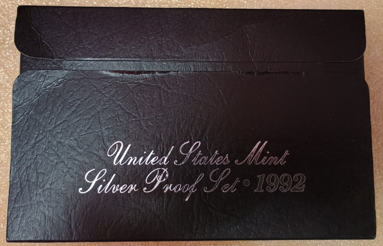 1992-S Silver Proof Set – OGP & COA – Complete