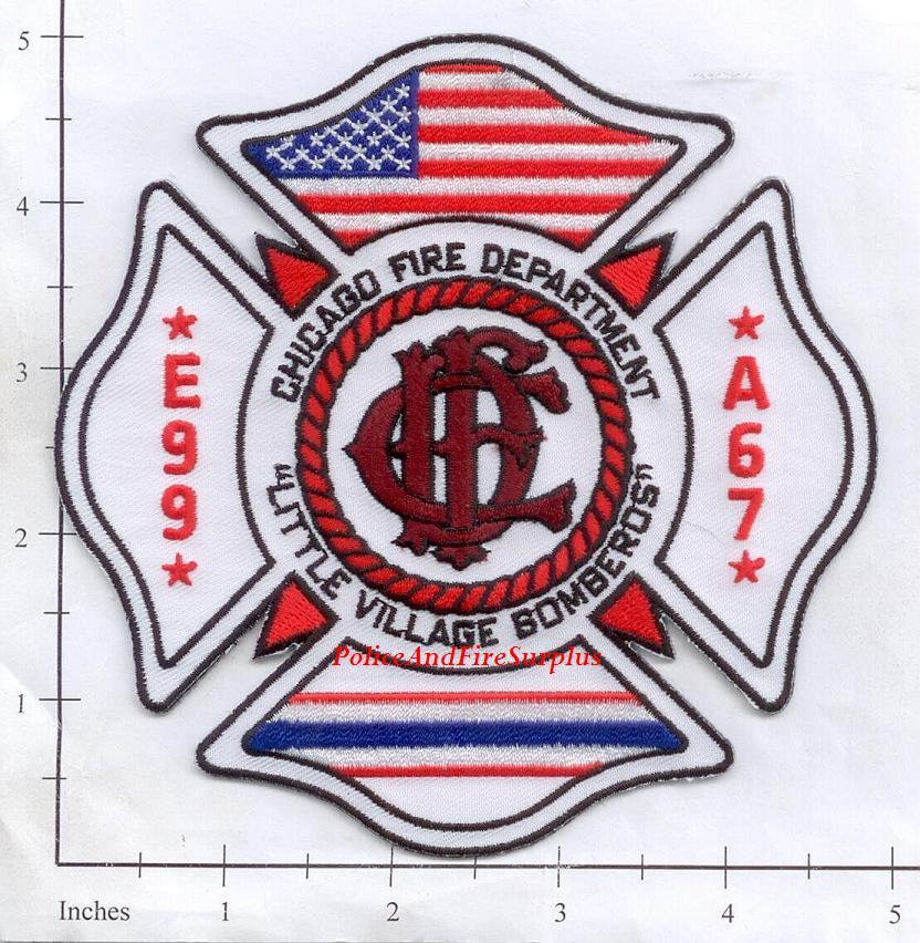 Illinois - Chicago Engine 99 IL Fire Dept Patch
