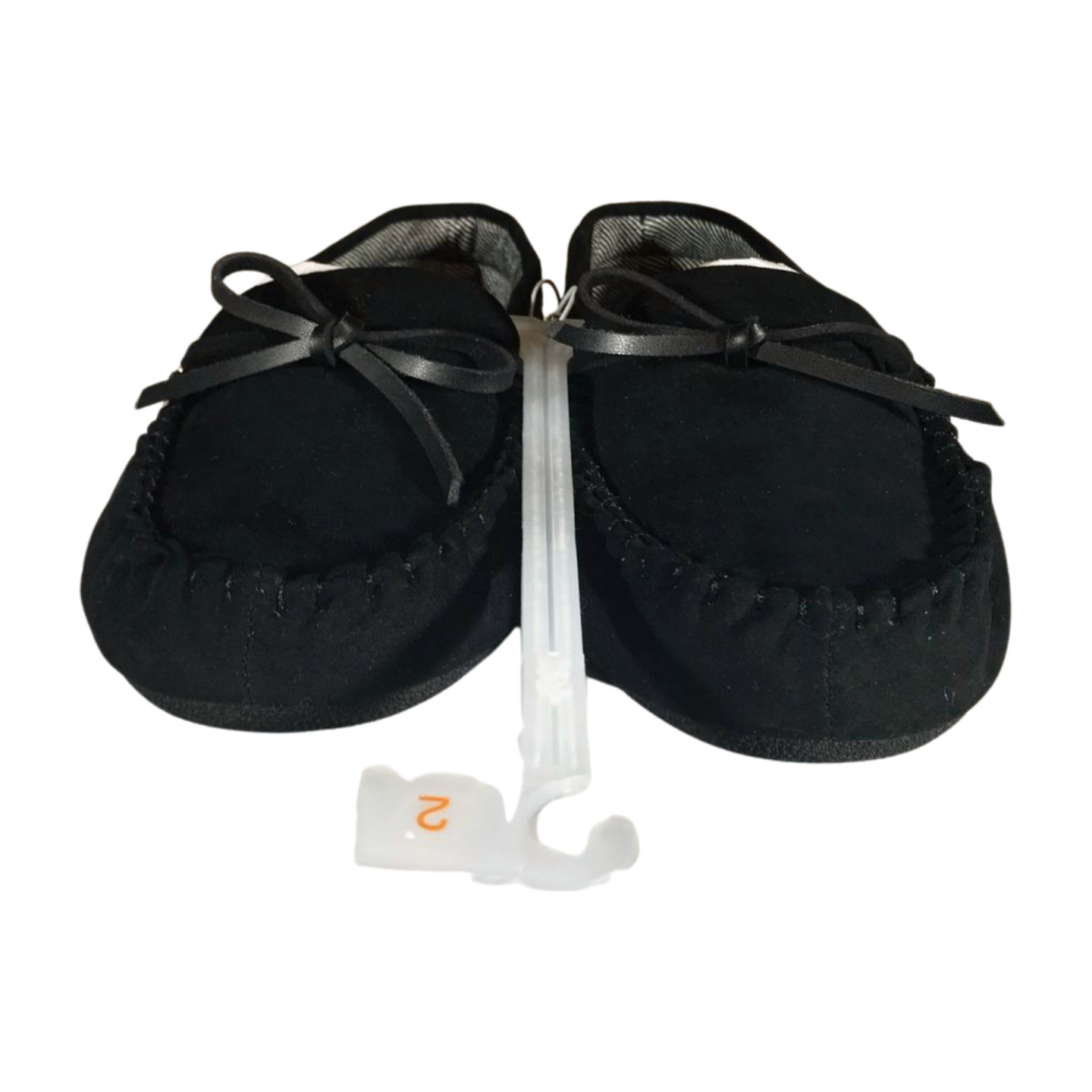 Kid's Black Moccasins (Target, size: 2)
