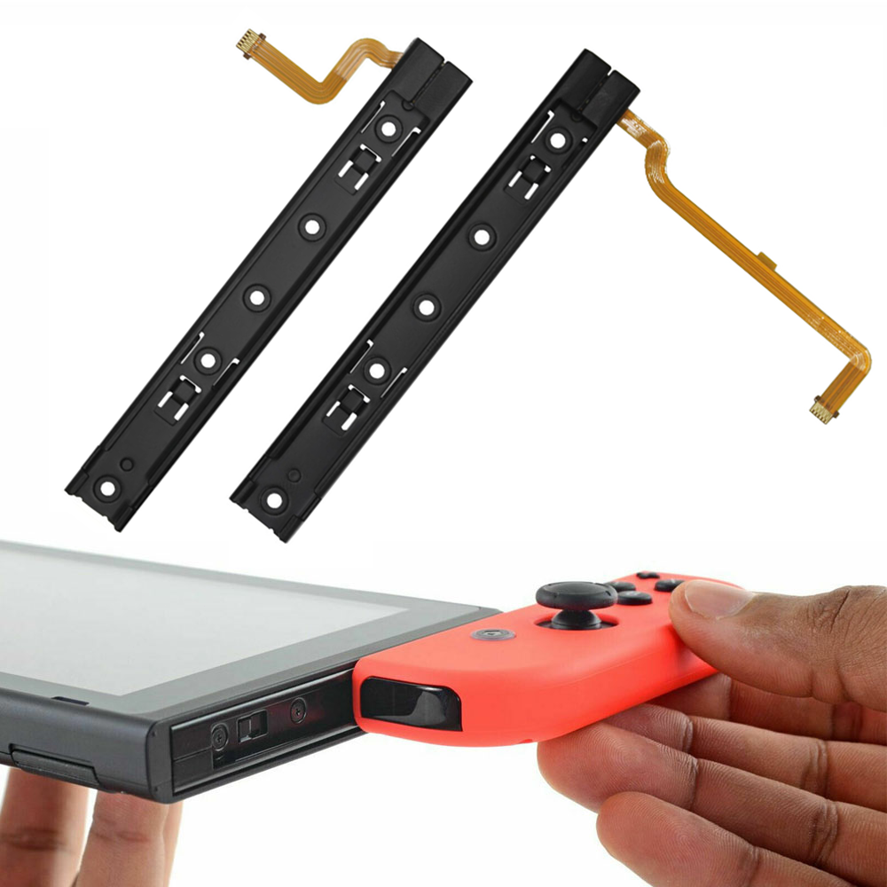 💥1Pair Slider Rail Left + Right Sliding For Nintendo Switch Console Wholesale